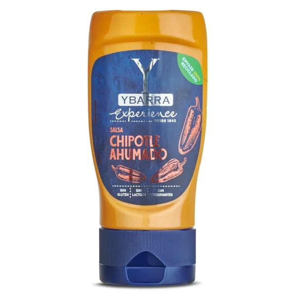 Salsa chipotle ahumado Ybarra bote 250 ml - 0.25 l - Imagen del producto en Findit