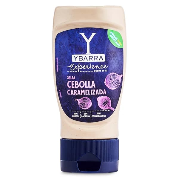 Salsa de cebolla caramelizada Ybarra bote 250 ml - 0.25 l - Imagen del producto en Findit