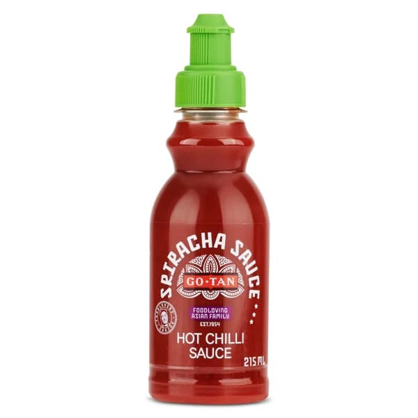 Salsa sriracha hot chilli Go-tang bote 215 ml - 0.22 l - Imagen del producto en Findit