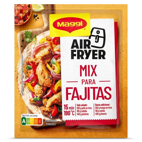 Sazonador mix para fajitas Maggi sobre 27 g - 0.03 kg - Imagen del producto en Findit