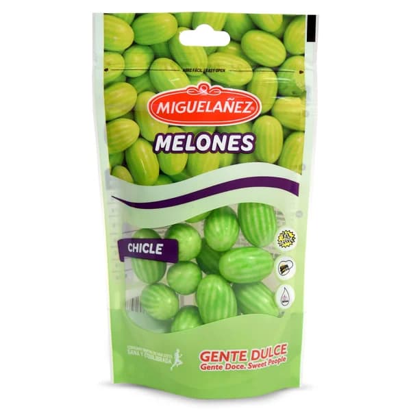 Chicles de melón Migueláñez bolsa 90 g - 0.09 kg - Imagen del producto en Findit