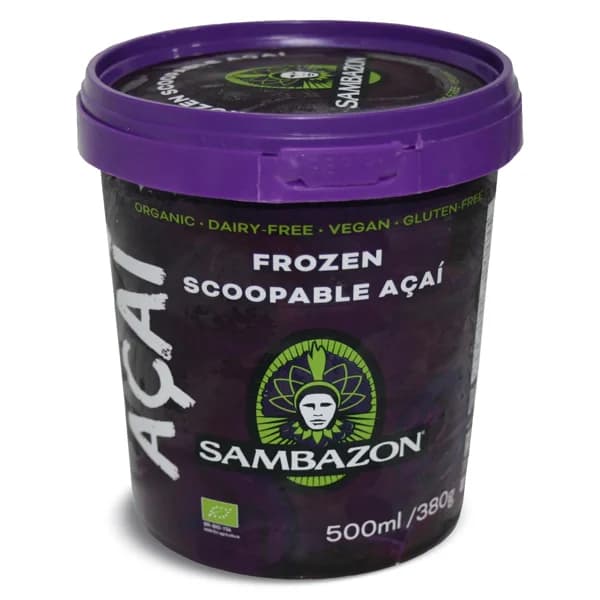 Helado de açai Sambazon tarrina 380 g - 0.38 ud - Imagen del producto en Findit