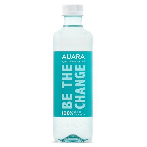 Agua mineral natural Auara botella 50 cl - 0.5 l - Imagen del producto en Findit