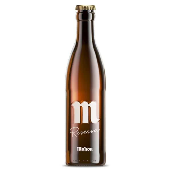 Cerveza reserva Mahou botella 33 cl - 0.33 l - Imagen del producto en Findit