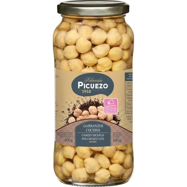 Garbanzo Cocido Bajo en Sal - 0.35 kg - Imagen del producto en Findit