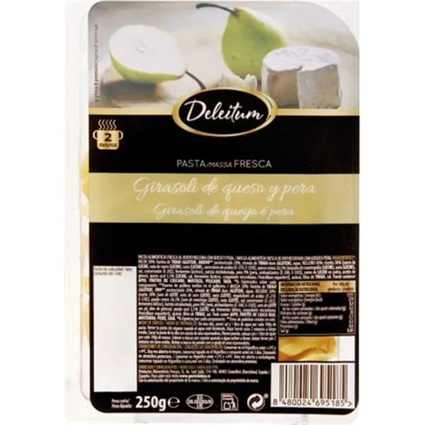 Girasoli de Pera y Queso - 0.25 kg - Imagen del producto en Findit
