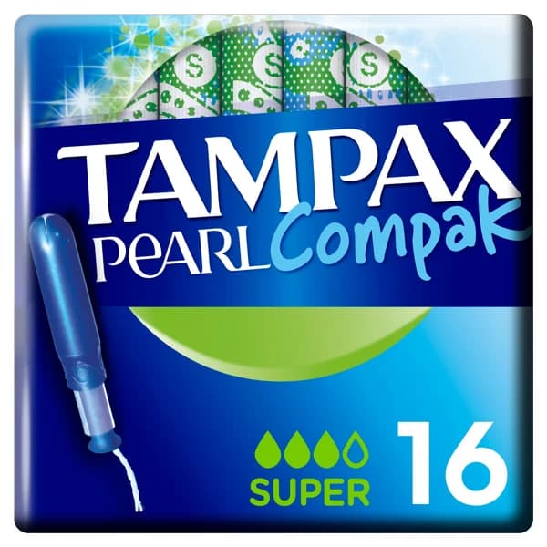 Tampón super Tampax caja 16 unidades - 15.83 ud - Imagen del producto en Findit