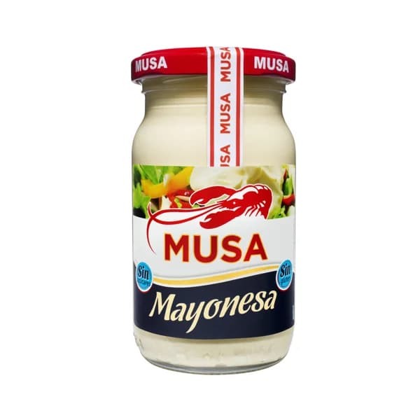 MUSA Mayonesa frasco, sin conservantes ni colorantes 225 ml. - 0.23 l - Imagen del producto en Findit