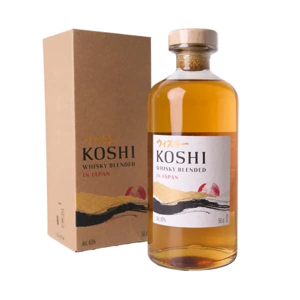 KOSHI Whisky blended (mezclado) en Japón botella 50 cl. - 0.5 l - Imagen del producto en Findit