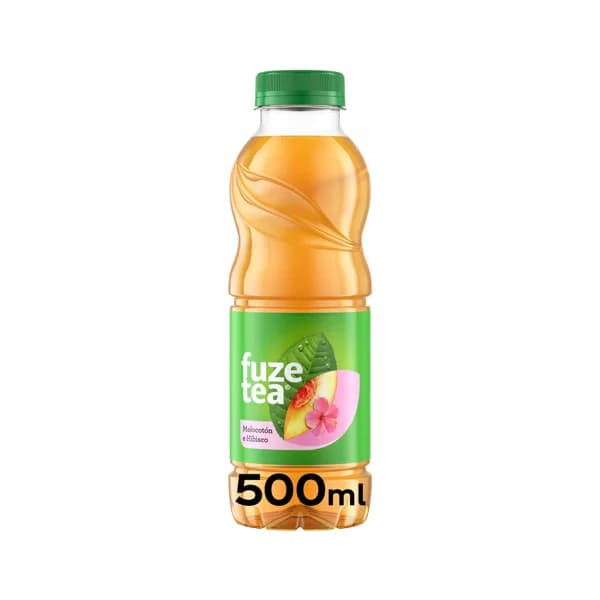 FUZE TEA Bebida de té con sabor a melocotón e hibisco botella 500 ml - 0.5 l - Imagen del producto en Findit