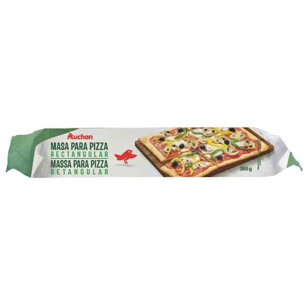 PRODUCTO ALCAMPO Masa para pizza rectangular 385 g. - 0.39 kg - Imagen del producto en Findit