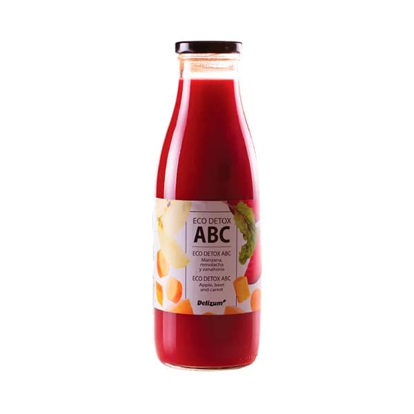 DELIZUM Eco detox abc Zumo de manzana, remolacha y zanahoria ecológicas 750 ml. - 0.75 l - Imagen del producto en Findit