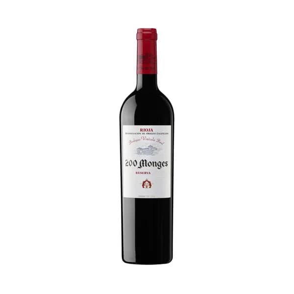 200 MONGES  Vino tinto reserva con D.O. Ca. Rioja botella de 75 cl. - 1 ud - Imagen del producto en Findit