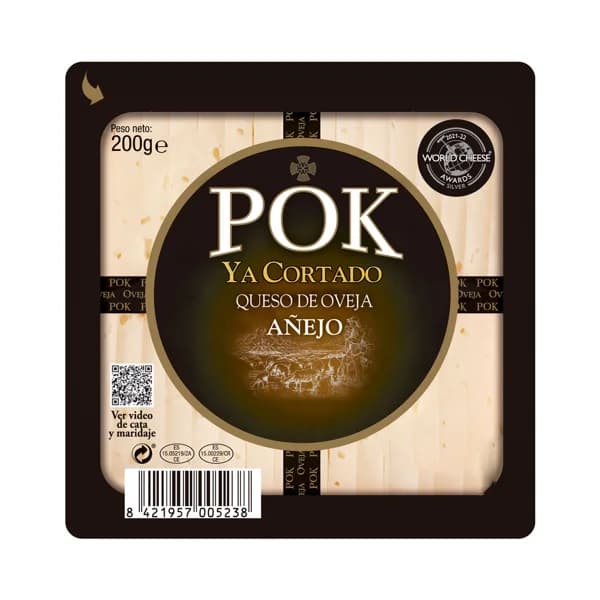 GARCIA BAQUERO Queso añejo ya cortado cuña 200 g. - 0.2 kg - Imagen del producto en Findit