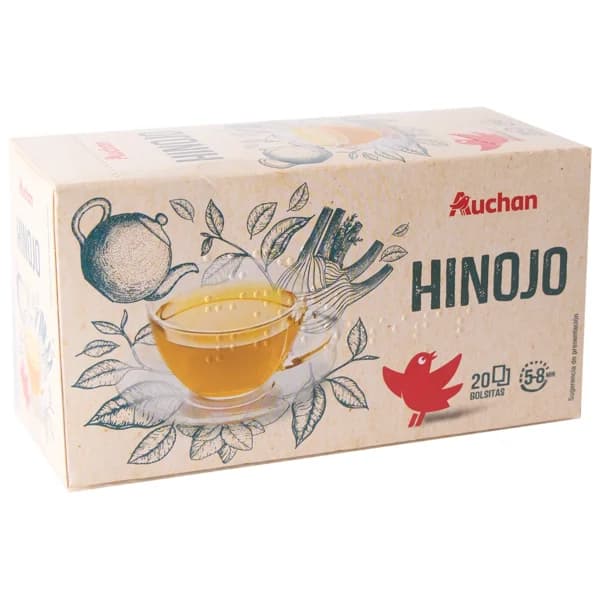 PRODUCTO ALCAMPO Infusión de hinojo 20 uds. - 1 ud - Imagen del producto en Findit