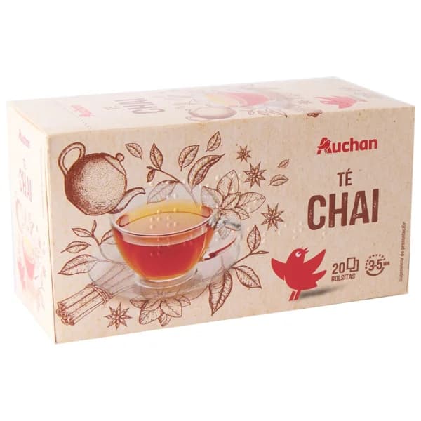 PRODUCTO ALCAMPO Té chai 20 uds. - 1 ud - Imagen del producto en Findit