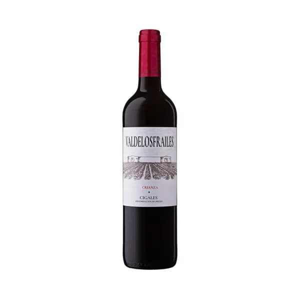 VAL DE LOS FRAILES Vino tinto crianza con D. O. Cigales botella 75 cl. - 1 ud - Imagen del producto en Findit