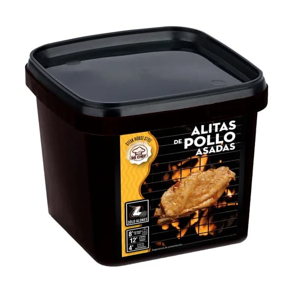 BG CHEF Alitas de pollo asadas Steak House Style 500 g. - 0.5 kg - Imagen del producto en Findit