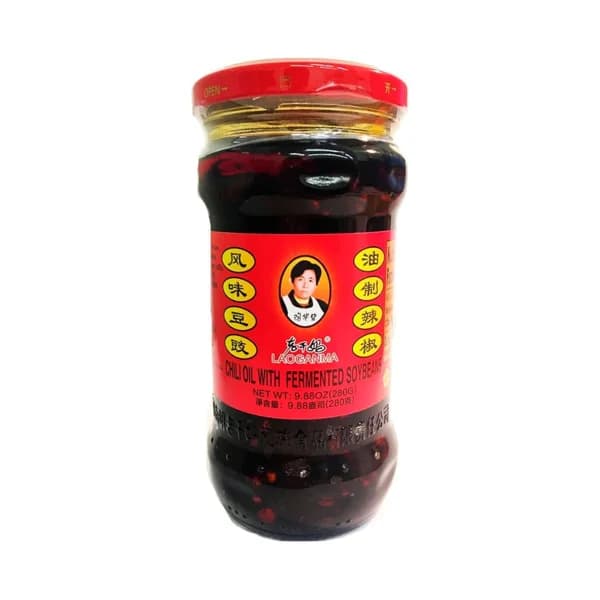 LAOGANMA Salsa de habas de soja con chile 280g - 0.28 kg - Imagen del producto en Findit