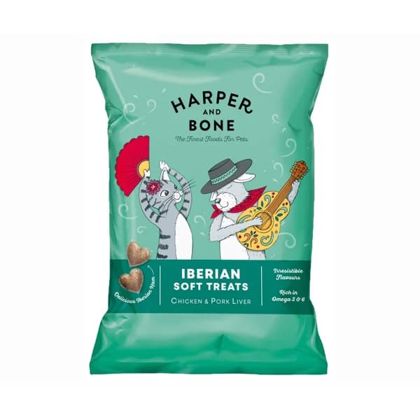 HARPER&BONE Snacks para perros y gatos de pollo y cerdo 90 gr. - 0.09 kg - Imagen del producto en Findit