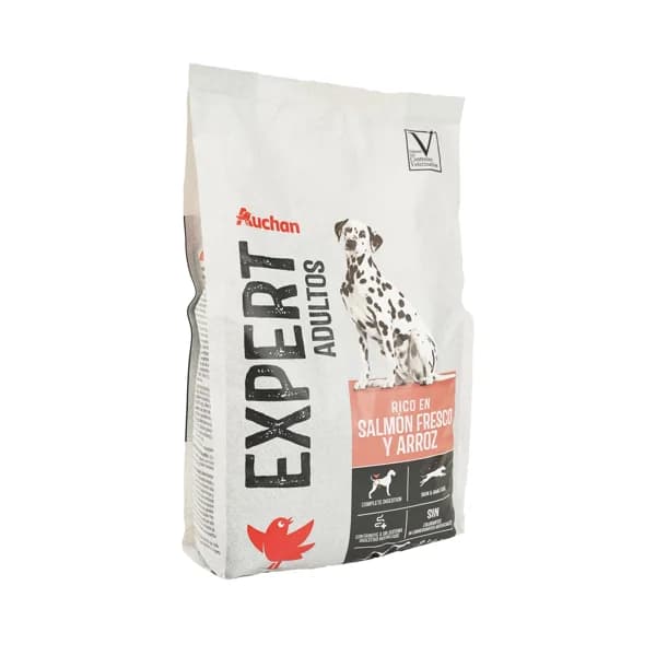 PRODUCTO ALCAMPO Alimento seco para perro sabor salmón 3 kg. - 3 kg - Imagen del producto en Findit