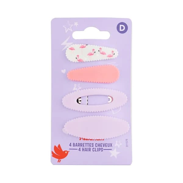 PRODUCTO ALCAMPO Pasadores de pelo infantiles 4 uds. - 1 ud - Imagen del producto en Findit