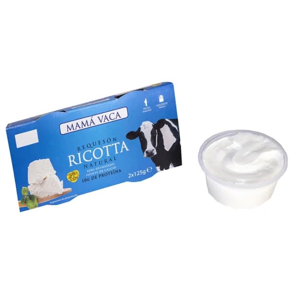 MAMA VACA Requesón semidesnatado con proteína 250g - 0.25 kg - Imagen del producto en Findit