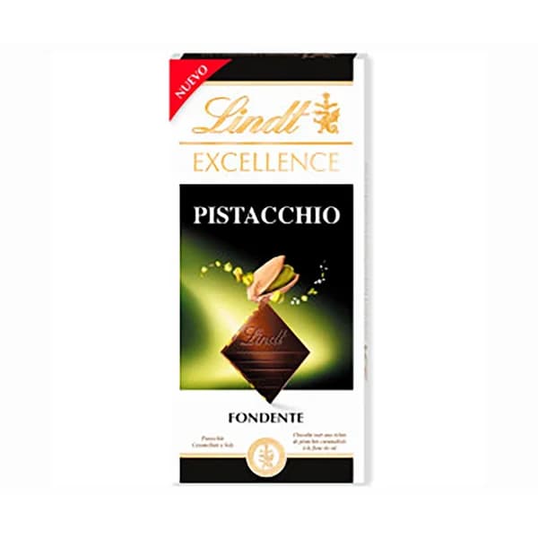 LINDT Chocolate de pistacho 100 gr. - 0.1 kg - Imagen del producto en Findit