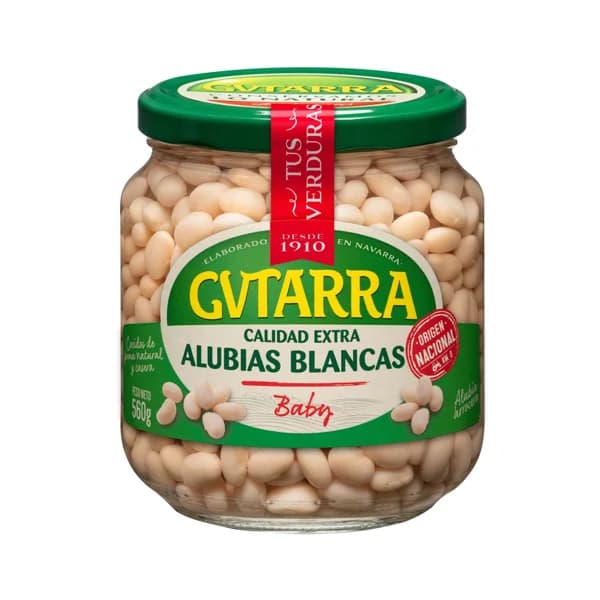 GVTARRA Baby Alubias blancas 400 g. - 0.4 kg - Imagen del producto en Findit