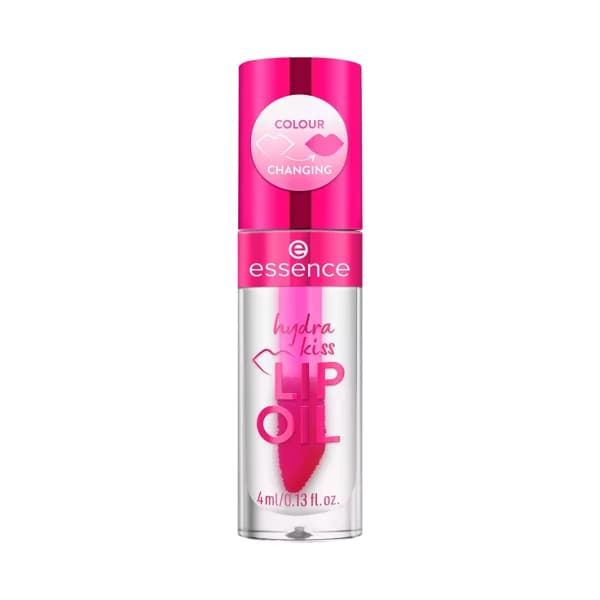 ESSENCE Hydra kiss tono 06 Cranberry is back (rosa) Aceite de labios transparente. - 1 ud - Imagen del producto en Findit