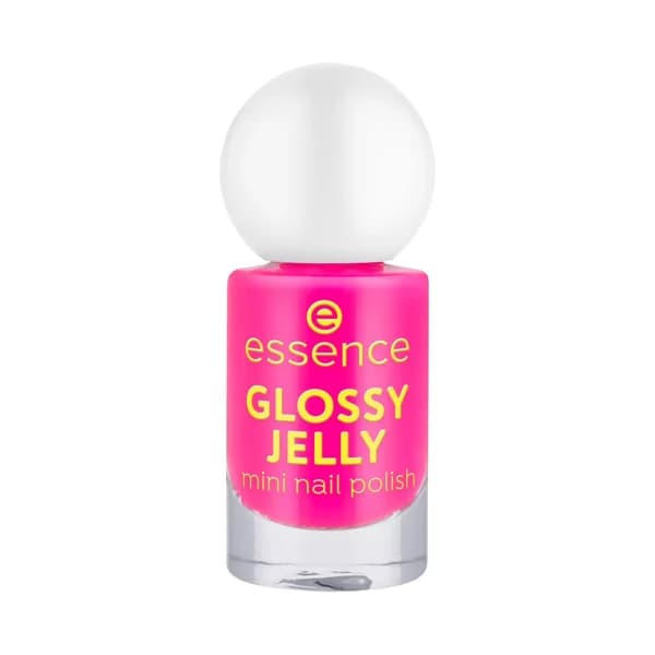 ESSENCE Glossy jelly tono rosa brillante Mini esmalte de uñas. - 1 ud - Imagen del producto en Findit