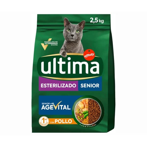 ULTIMA Alimento seco para gato esterilizado senior 2,5 kg. - 2.5 kg - Imagen del producto en Findit