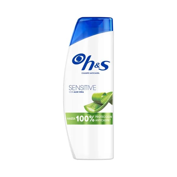 H&S Sensitive Champú anticaspa con aloe vera, para cabellos sensibles 330 ml. - 0.33 l - Imagen del producto en Findit