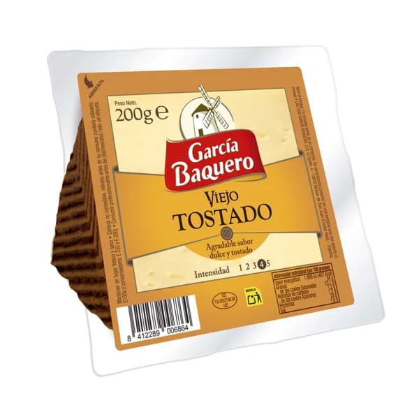 GARCÍA BAQUERO Queso viejo tostado 200 g. - 0.2 kg - Imagen del producto en Findit