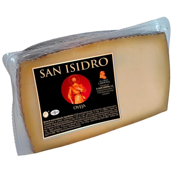 SAN ISIDRO Queso de oveja curado 1/2 pieza. - 1 ud - Imagen del producto en Findit