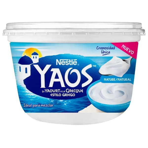 YAOS de Nestlé Yogur natural estilo griego 850 g. - 0.85 kg - Imagen del producto en Findit