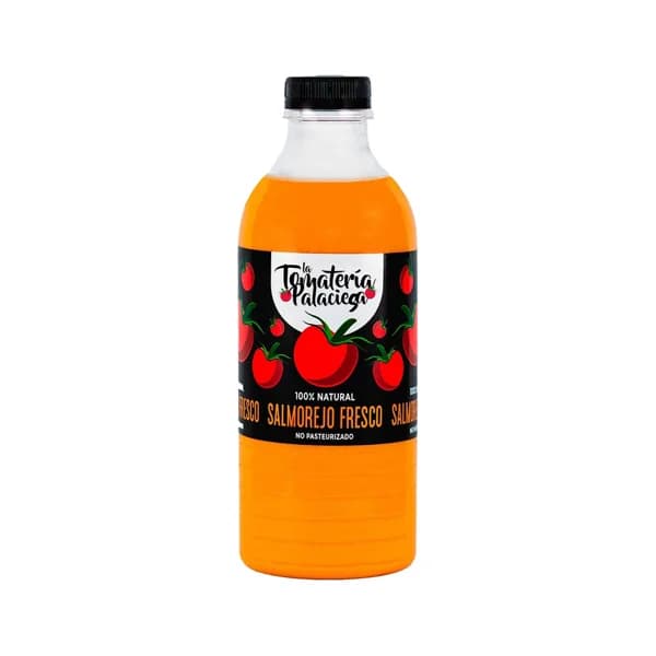 LA TOMATERÍA PALACIEGA Salmorejo fresco no pasteurizado 100% natural 1 l. - 1 l - Imagen del producto en Findit