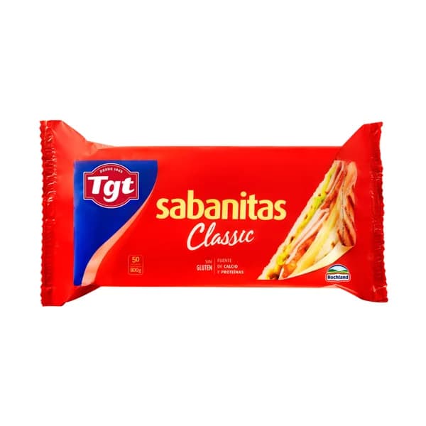 TGT Queso fundido en lonchas TGT SABANITAS 50 uds. 800 g. - 0.8 kg - Imagen del producto en Findit