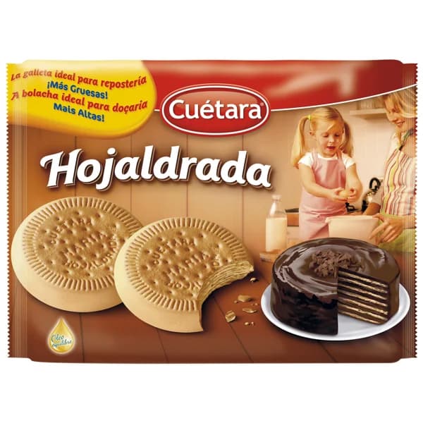 CUÉTARA Galletas María hojaldrada 600 g. - 0.6 kg - Imagen del producto en Findit
