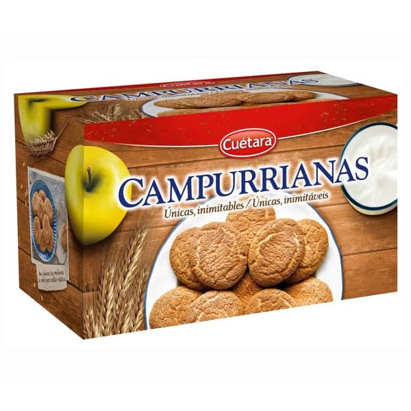 CUETARA Galletas campurrianas 755 gr. - 0.76 kg - Imagen del producto en Findit