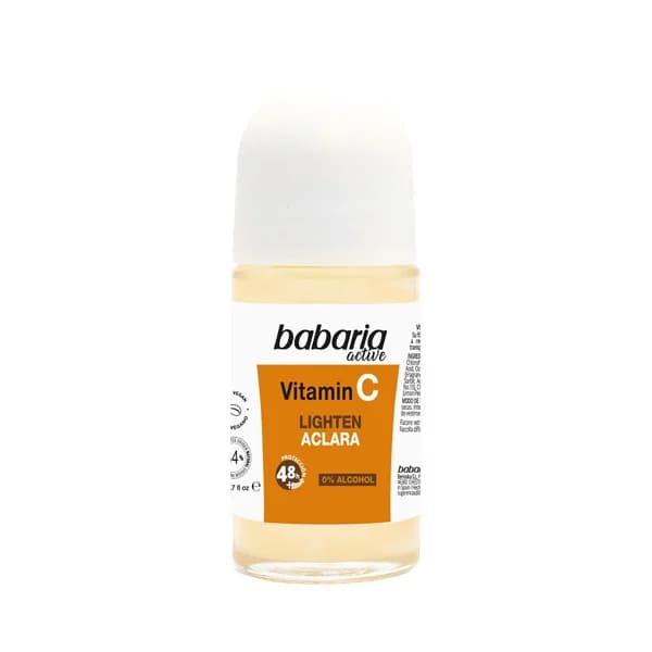 BABARIA Active Desodorante roll on unisex con vitamina C, antitranspirante 48 horas 50 ml. - 0.05 l - Imagen del producto en Findit