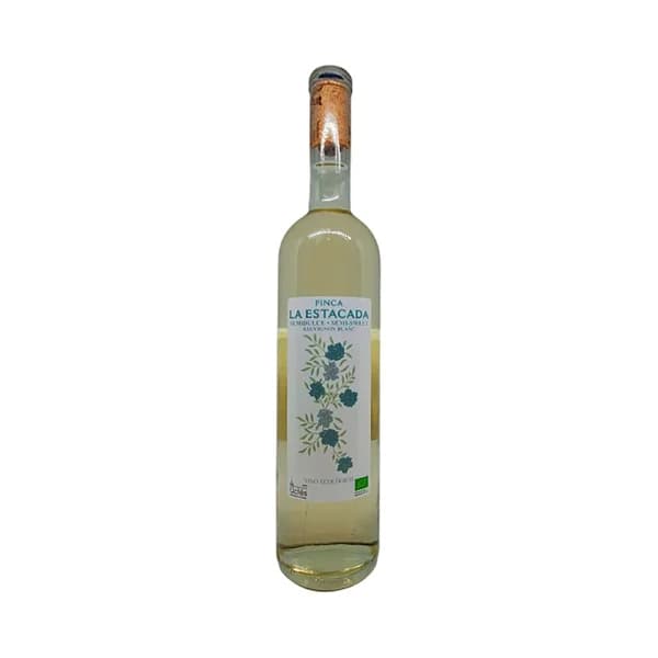 FINCA LA ESTACADA Vino blanco semidulce ecológico con D.O. Uclés botella 75 cl. - 1 ud - Imagen del producto en Findit