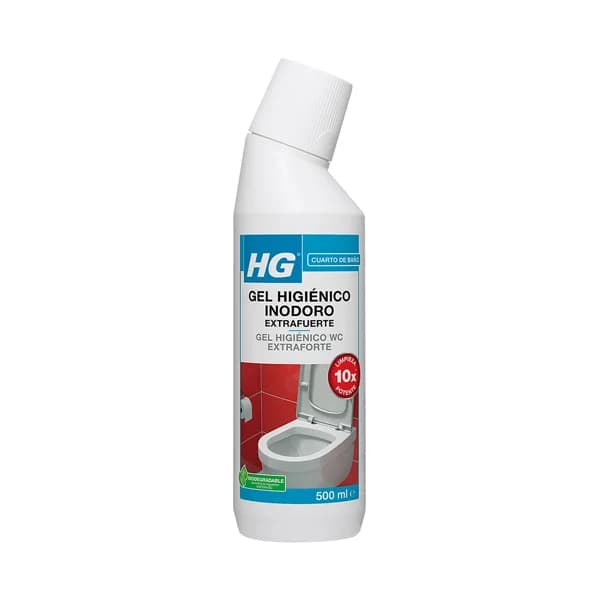 HG Limpiador superintensivo para el inodoro HG 500 ml. - 0.5 l - Imagen del producto en Findit