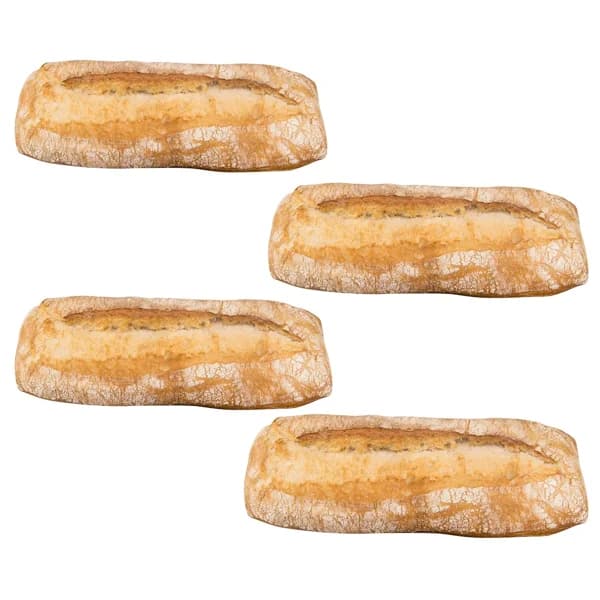 Chapata pequeña 4 uds. 360 g. - 0.36 kg - Imagen del producto en Findit