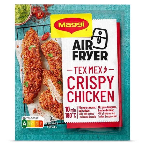 Sazonador para air fryer crispy tex-mex Maggi sobre 66 g - 0.07 kg - Imagen del producto en Findit