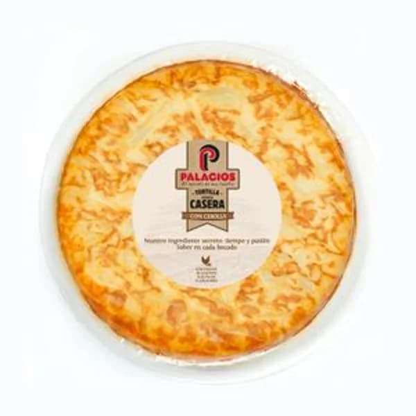 Tortilla Casera con Cebolla - 1.3 kg - Imagen del producto en Findit