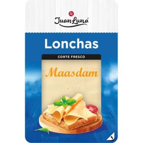 Queso Maasdam Lonchas Corte Fresco - 0.1 kg - Imagen del producto en Findit