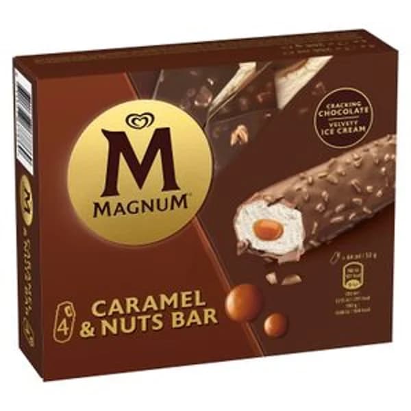 Barrita Helado Caramel & Nuts Bar - 0.21 kg - Imagen del producto en Findit