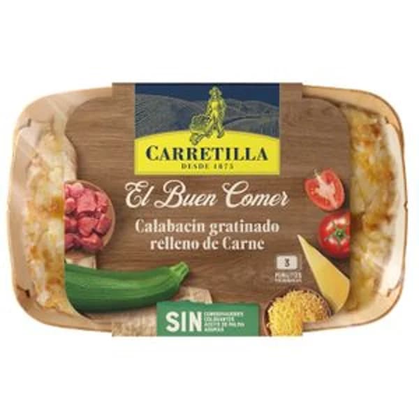 Calabacin Relleno con Carne - 0.35 kg - Imagen del producto en Findit