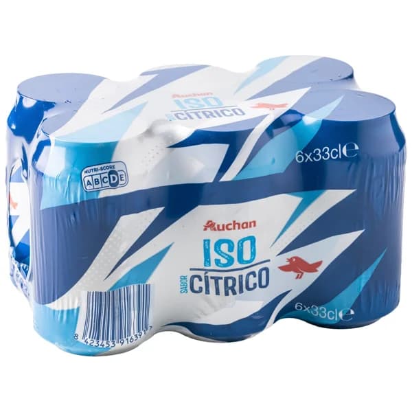 PRODUCTO ALCAMPO Bebida isotónica con sabor a limón pack de 6 uds x 33 cl. - 1.98 l - Imagen del producto en Findit